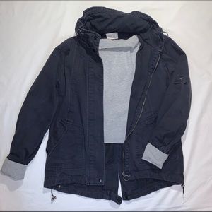 Navy Cargo Jacket